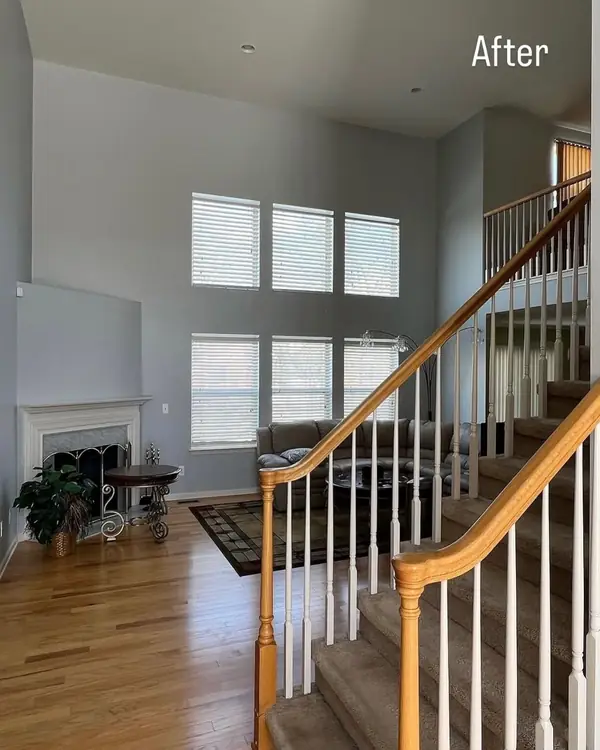 Two-Story Great Room after the Crist Painting crew finished